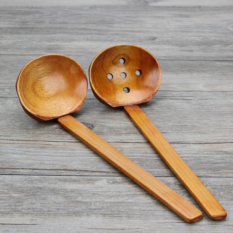 Japan Style Long Hand Wooden
