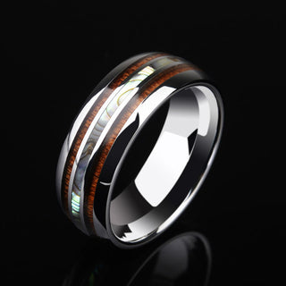 Tungsten Wood Ring