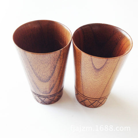 Superior Wood Teacups Pure Natural Hand-made