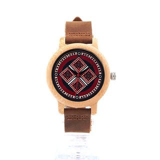 Women Watches Bamboo Wood Ladies Wristwatches