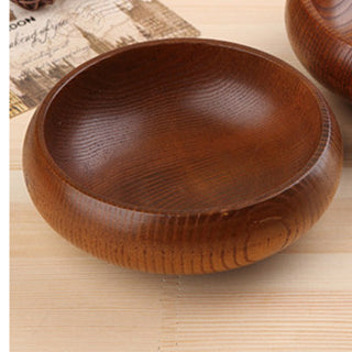 Crude Wood Bowl Creative Japanese Cuisine Cedarwood Wooden Bowl