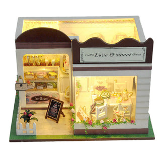 Handmade Wooden Doll House Toys