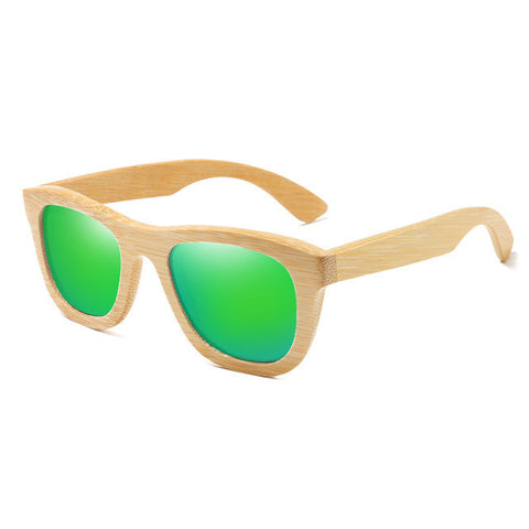 Sunglasses Vintage Wood Sunglasses Summer Retro Drive Cool