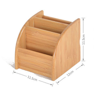 Bamboo Storage Box 3 Slots