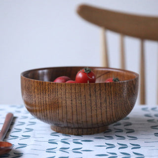 Jujube Wood Whole Wooden Bowl / 15/16 13/14 Cm