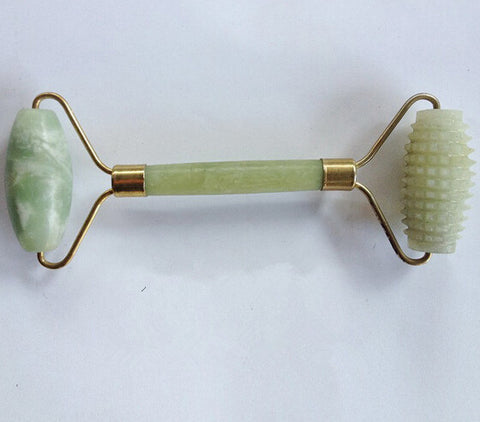 Facial Face Neck Jade Roller Massager Slimming Tool