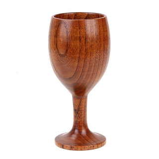 Wood Red Wine Cup New