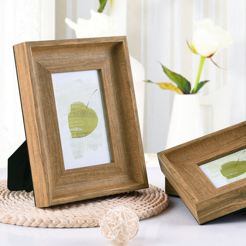 Vintage Style Wooden Photo Frame Eco-Friendly Natural Wood Wedding Photo